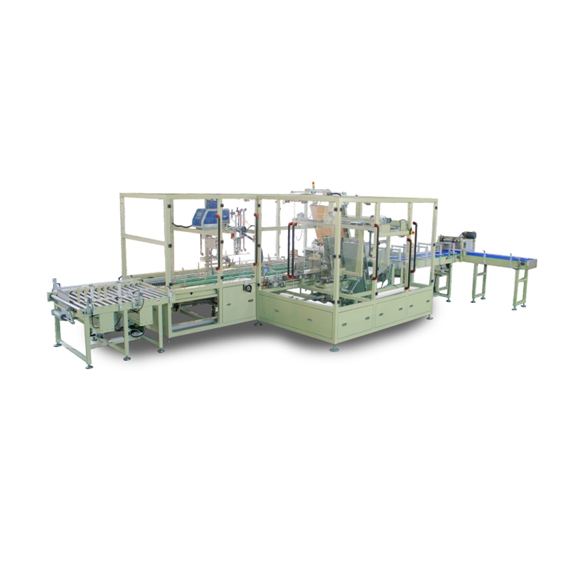Automatic opening, loading and sealing machine (horizontal)