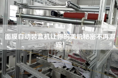 面膜自动装盒机让你的美肌秘密不再泄露！